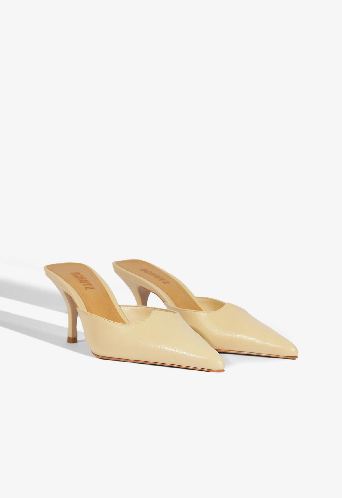 Buffy Mid Stiletto Beige Pump
