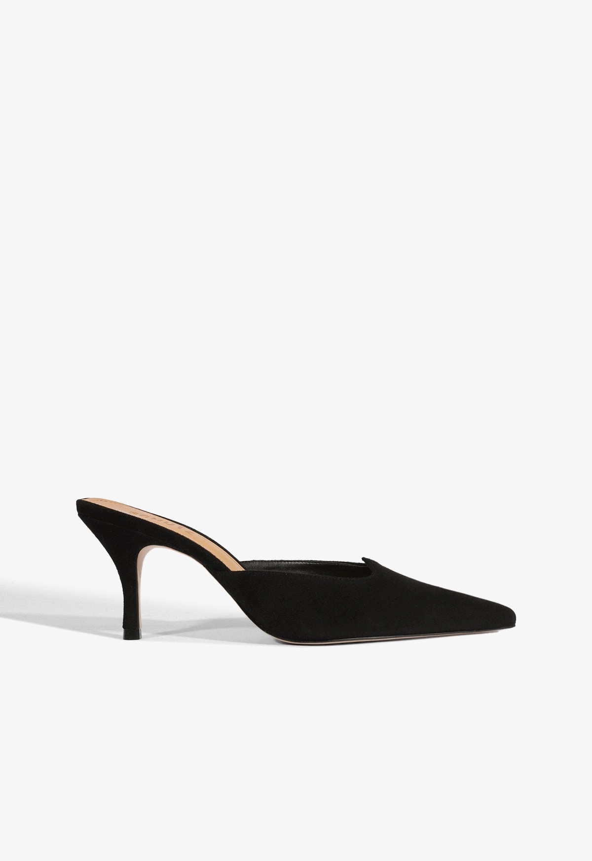 Buffy Mid Stiletto Black Pump
