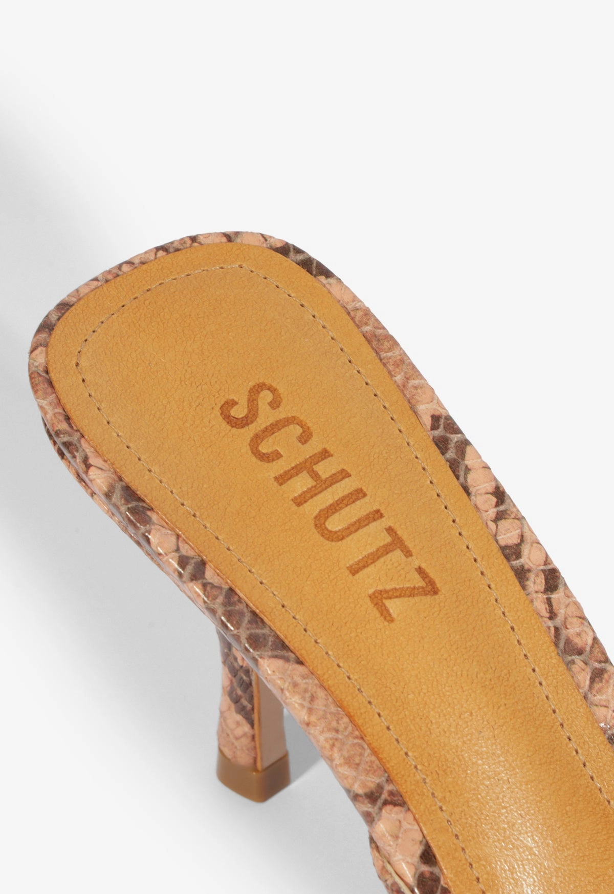 Buffy Mid Stiletto Snake Pump