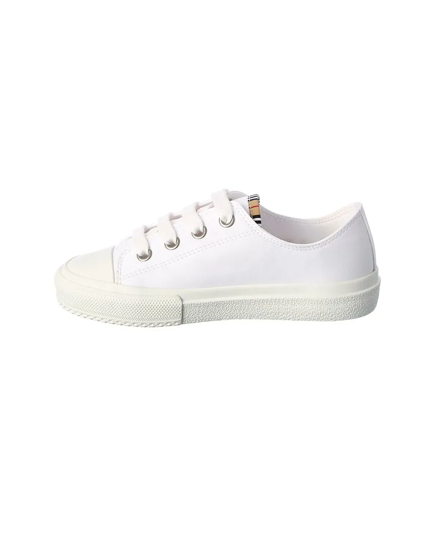 Burberry Icon Stripe Logo Canvas Sneaker