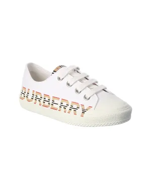 Burberry Icon Stripe Logo Canvas Sneaker