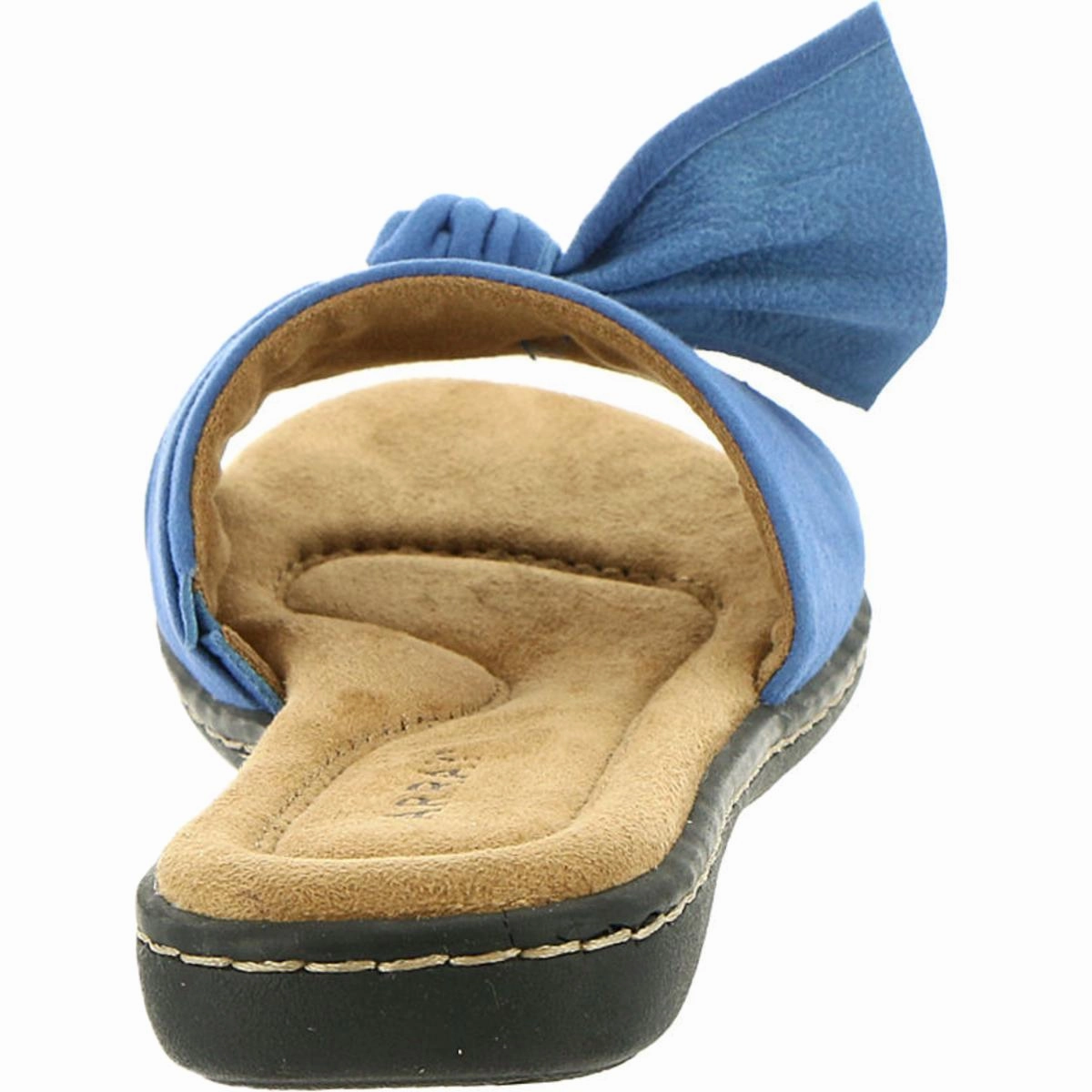 Cabana Womens Suede Slip On Slide Sandals