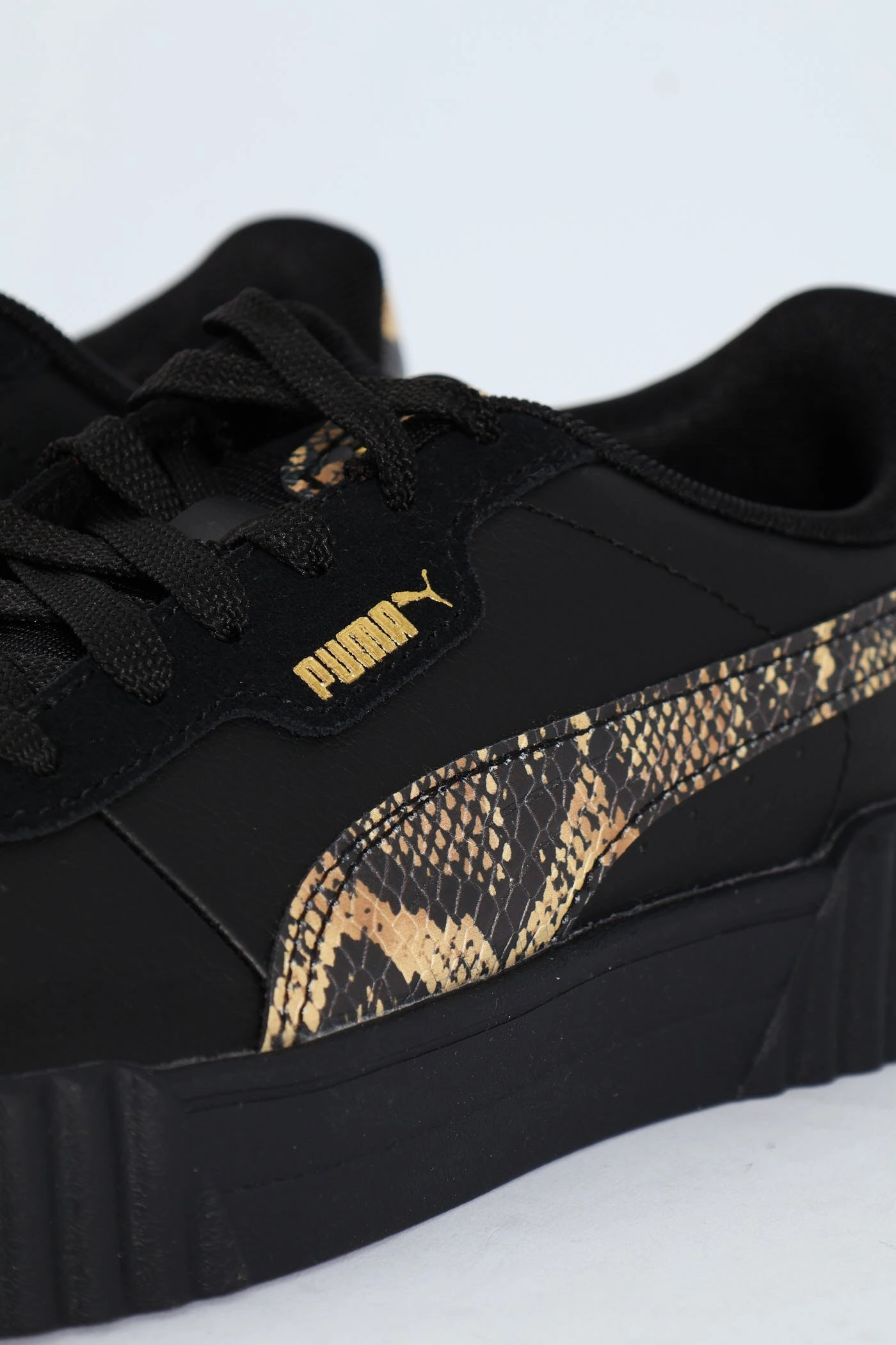 Carina 3.0 Snake Chic Sneaker - Black/Beige