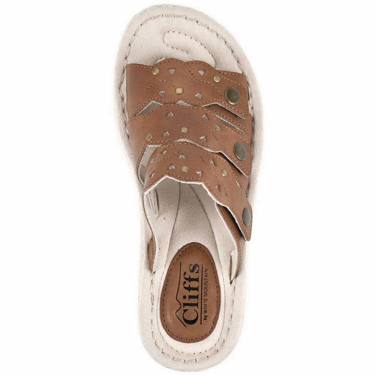 Caring  Womens Slip On Casual Slide Sandals