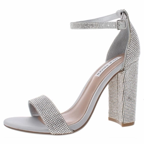 Carrson Womens Embellished Ankle Strap Evening Sandals
