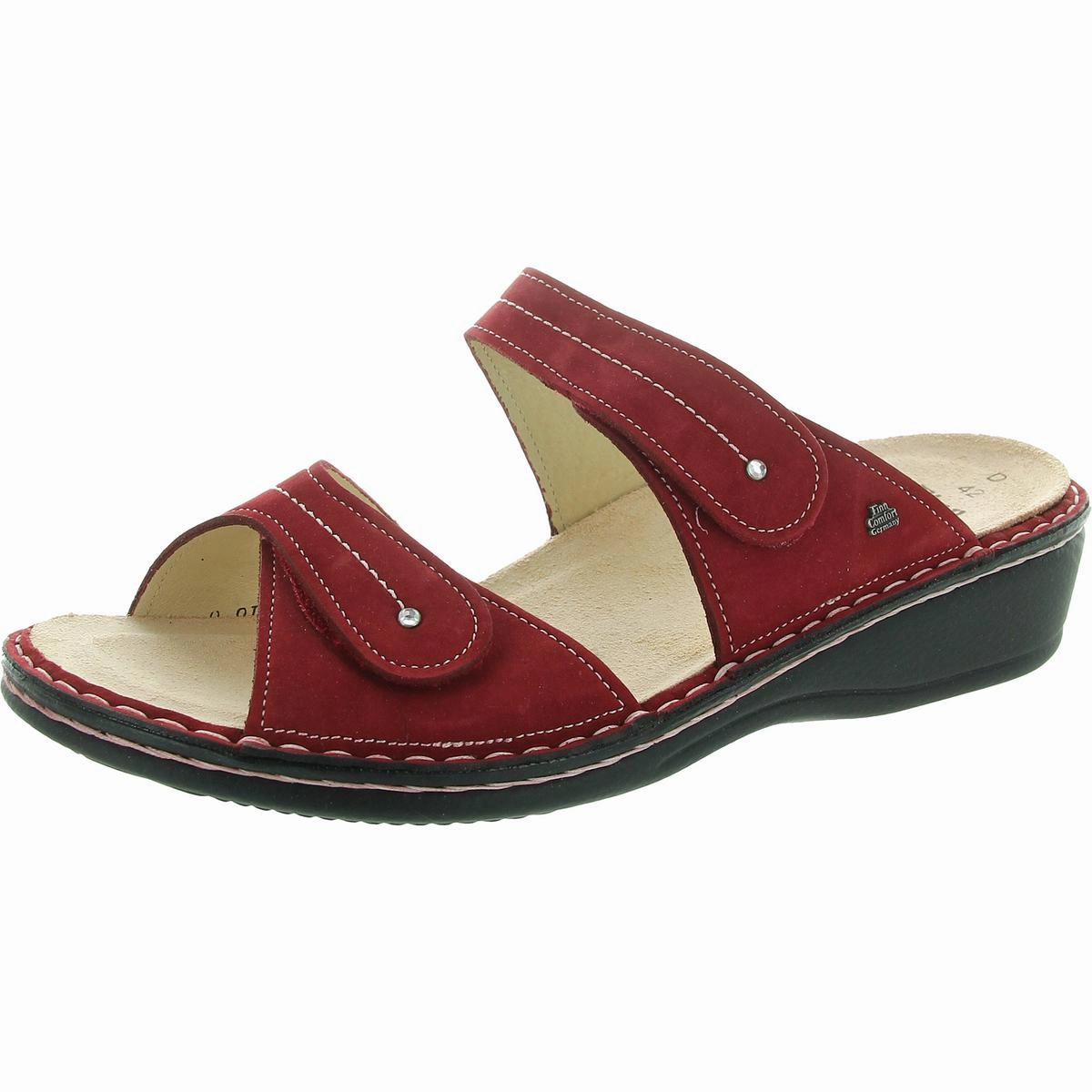 Catalina Womens Embellished Nubuck Wedge Sandals