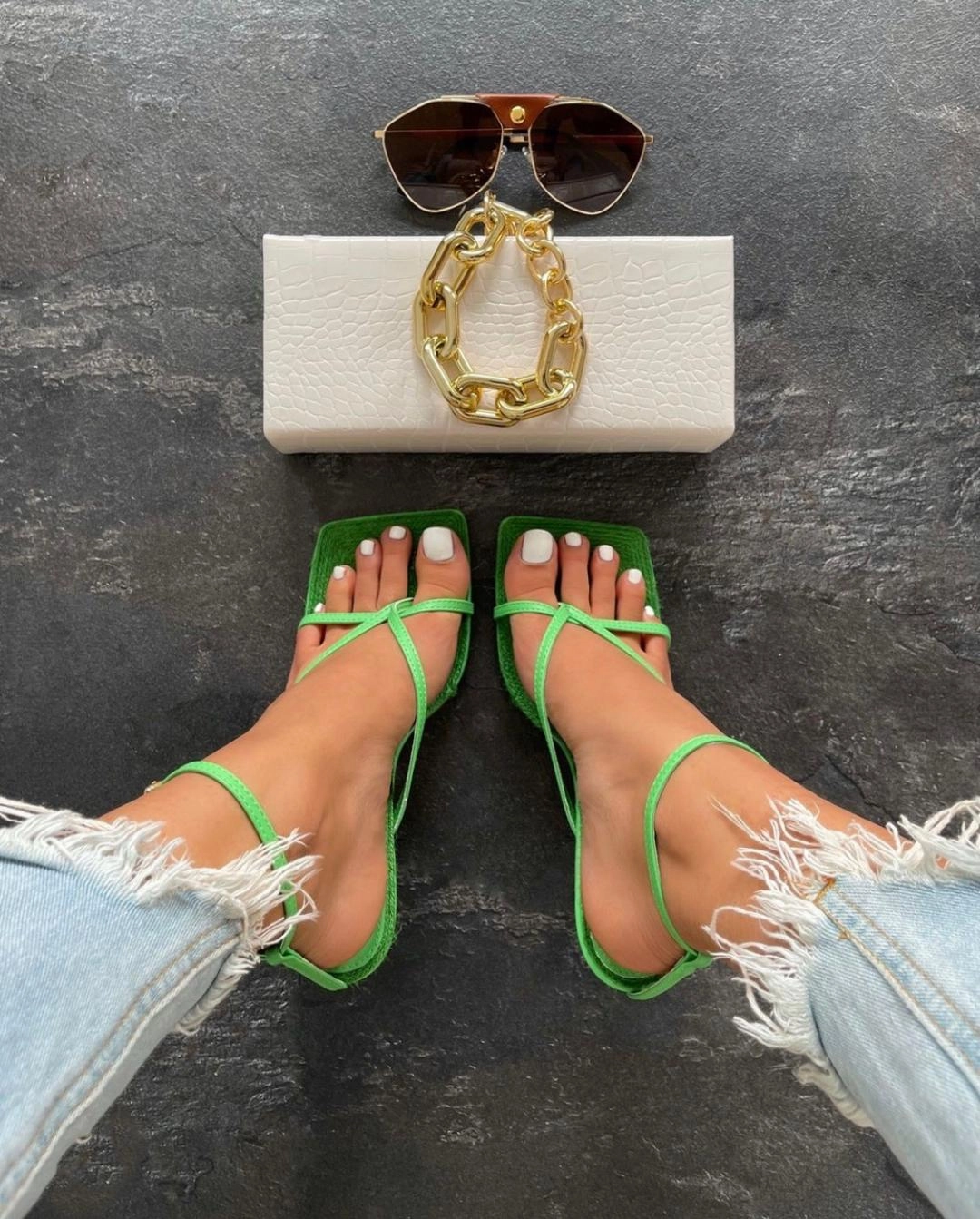 Catrina Heels- Green