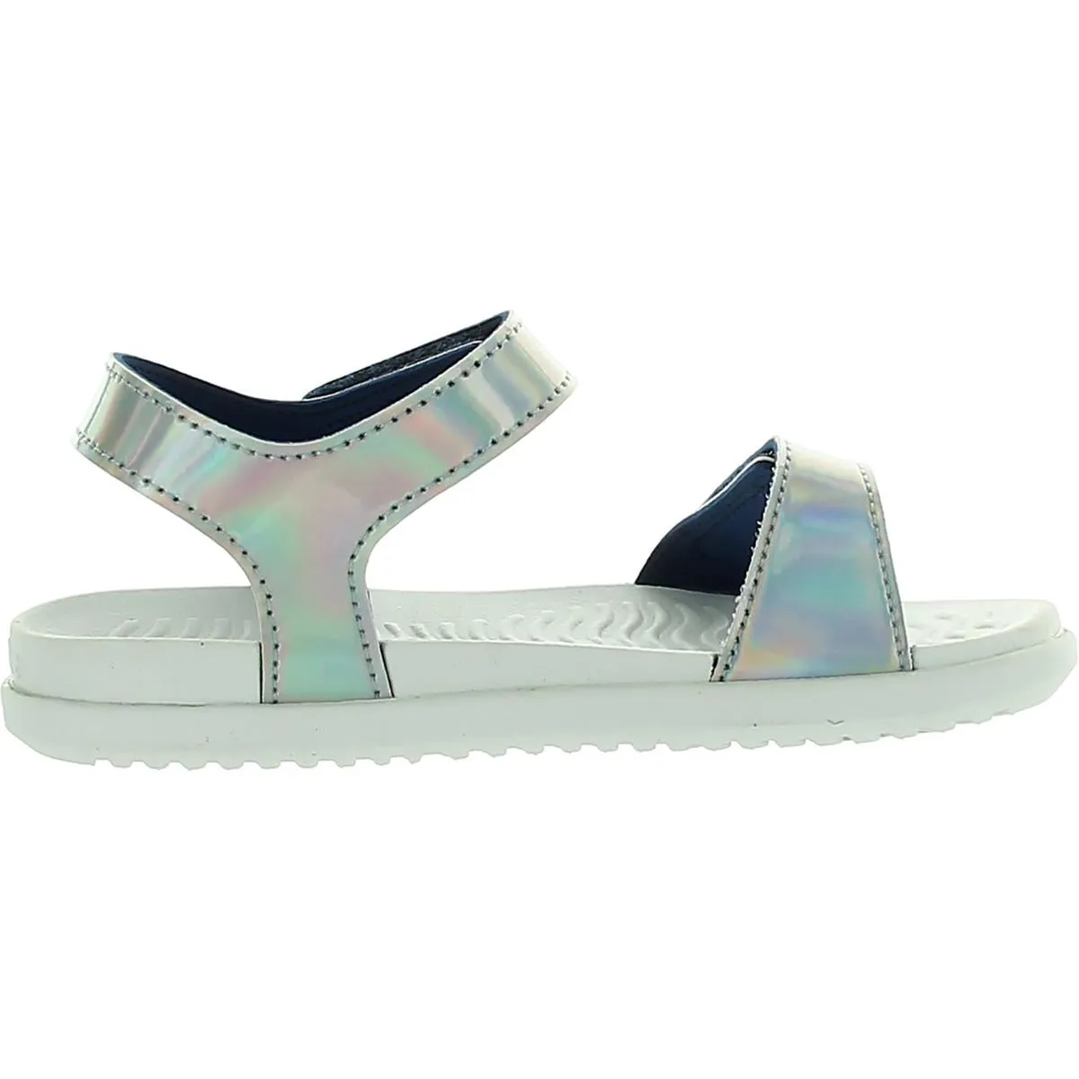 Charlie Hologram Girls Little Kid Metallic Ankle Strap