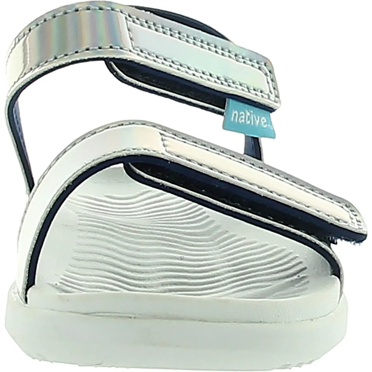 Charlie Hologram Girls Little Kid Metallic Ankle Strap