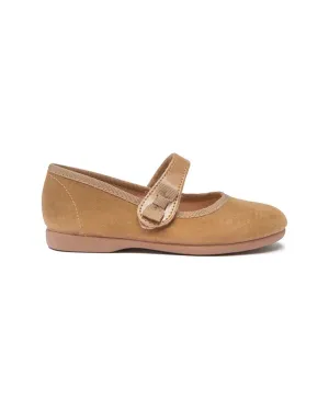 Childrenchic Bow Suede Mary Jane