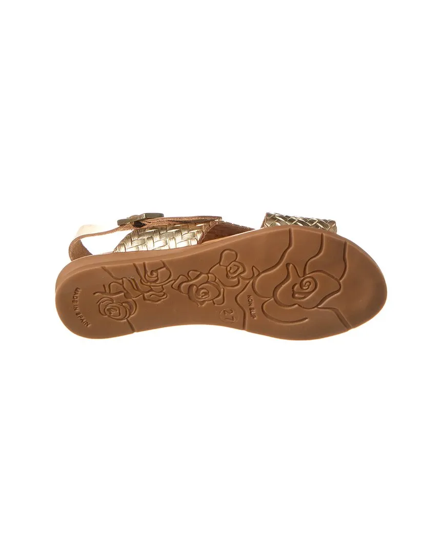 Childrenchic Braided Leather Sandal