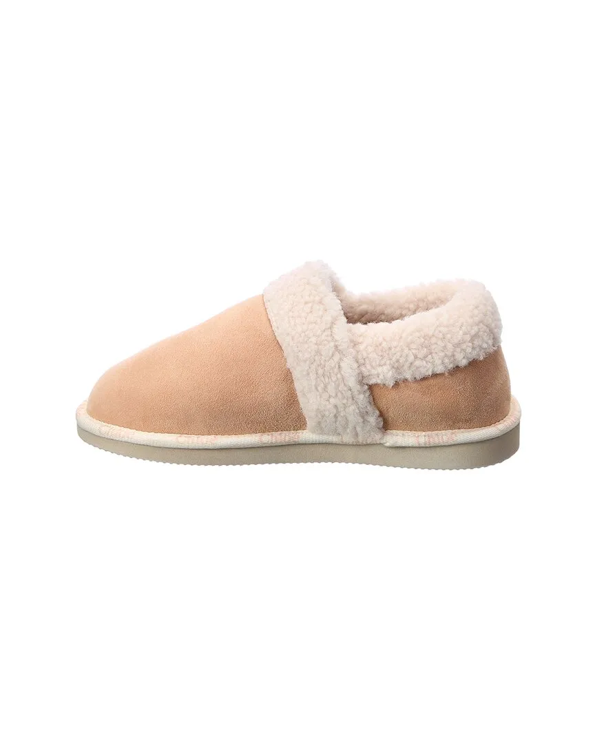 Chlo Suede & Shearling Slipper