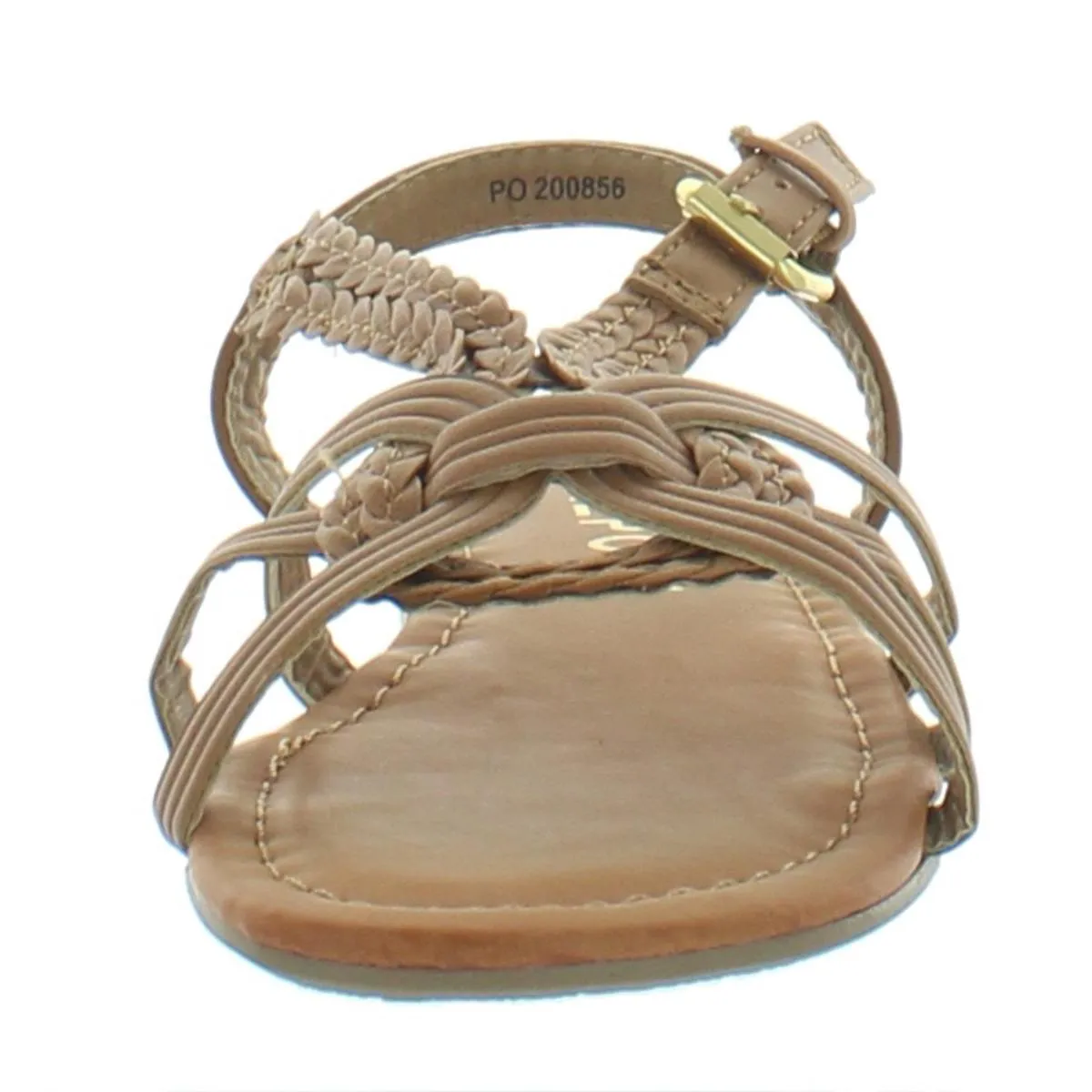 Christa Girls Flat Strappy Slingback Sandals