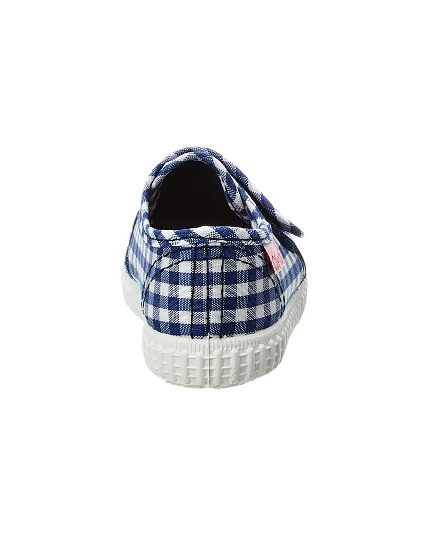 Cienta Blucher Vichy Canvas Sneaker