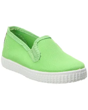 Cienta Cangrejo 2Elasticos Liso Canvas Slip-On Sneaker