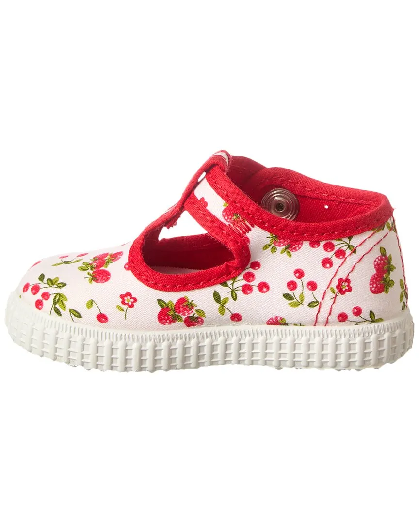 Cienta Hebilla Cherries Canvas Sneaker