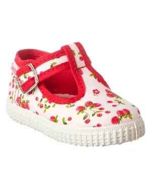 Cienta Hebilla Cherries Canvas Sneaker