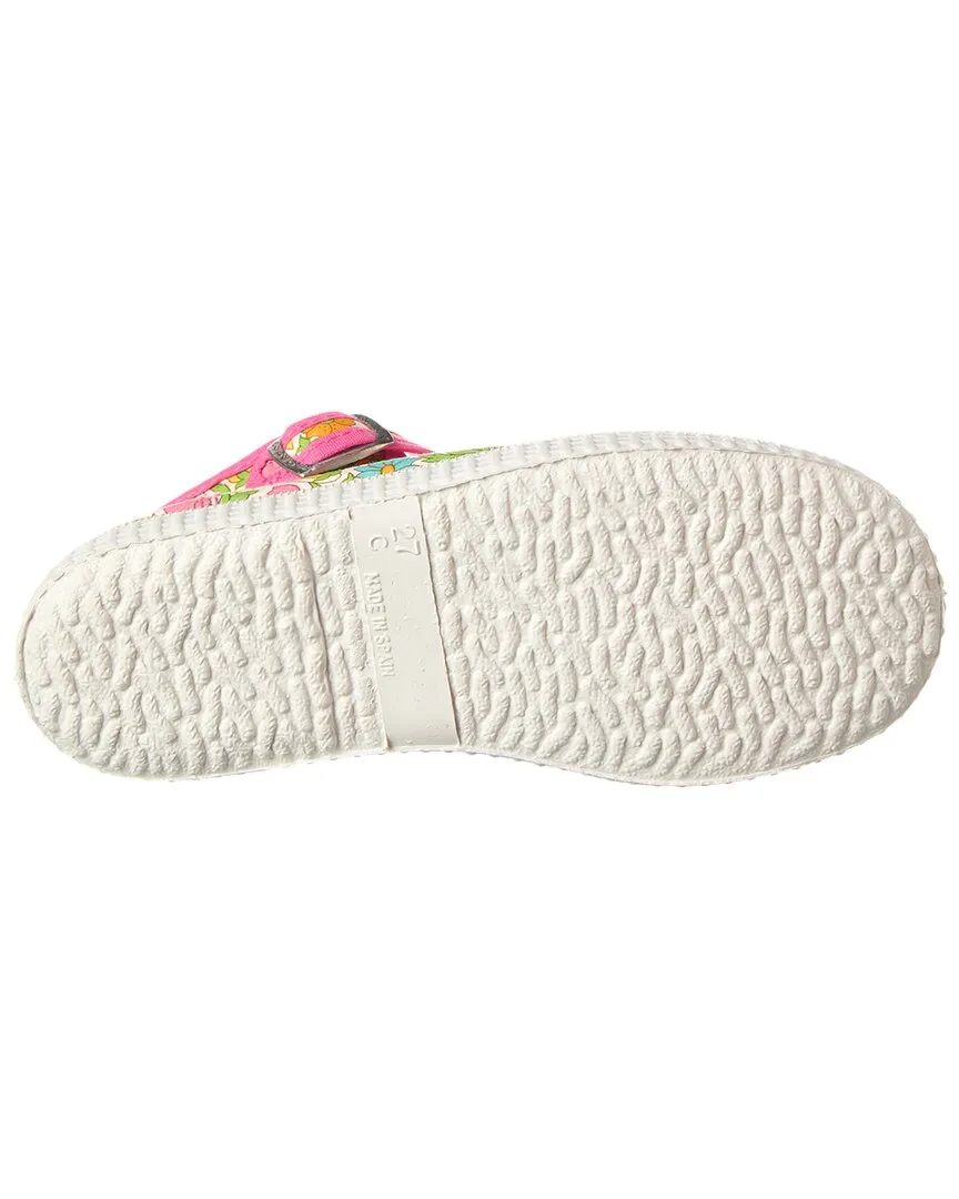 Cienta Hebilla Flor Liberty Canvas Sneaker