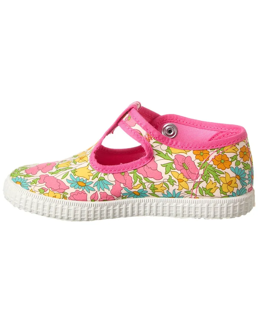 Cienta Hebilla Flor Liberty Canvas Sneaker