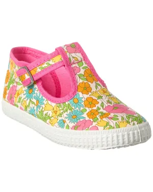 Cienta Hebilla Flor Liberty Canvas Sneaker