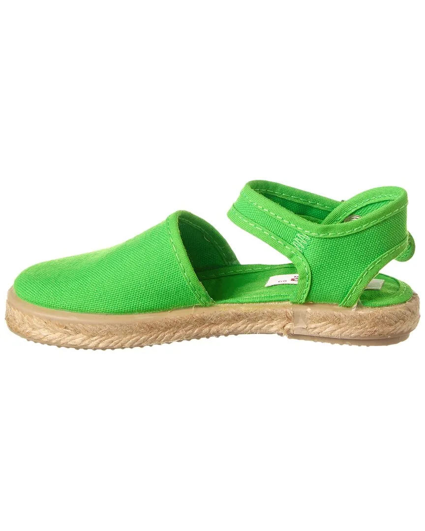 Cienta Valenciana Hebilla Liso Canvas Sandal