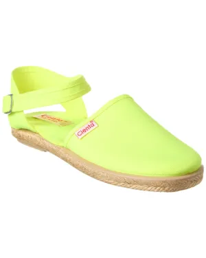 Cienta Valenciana Hebilla Liso Canvas Sandal