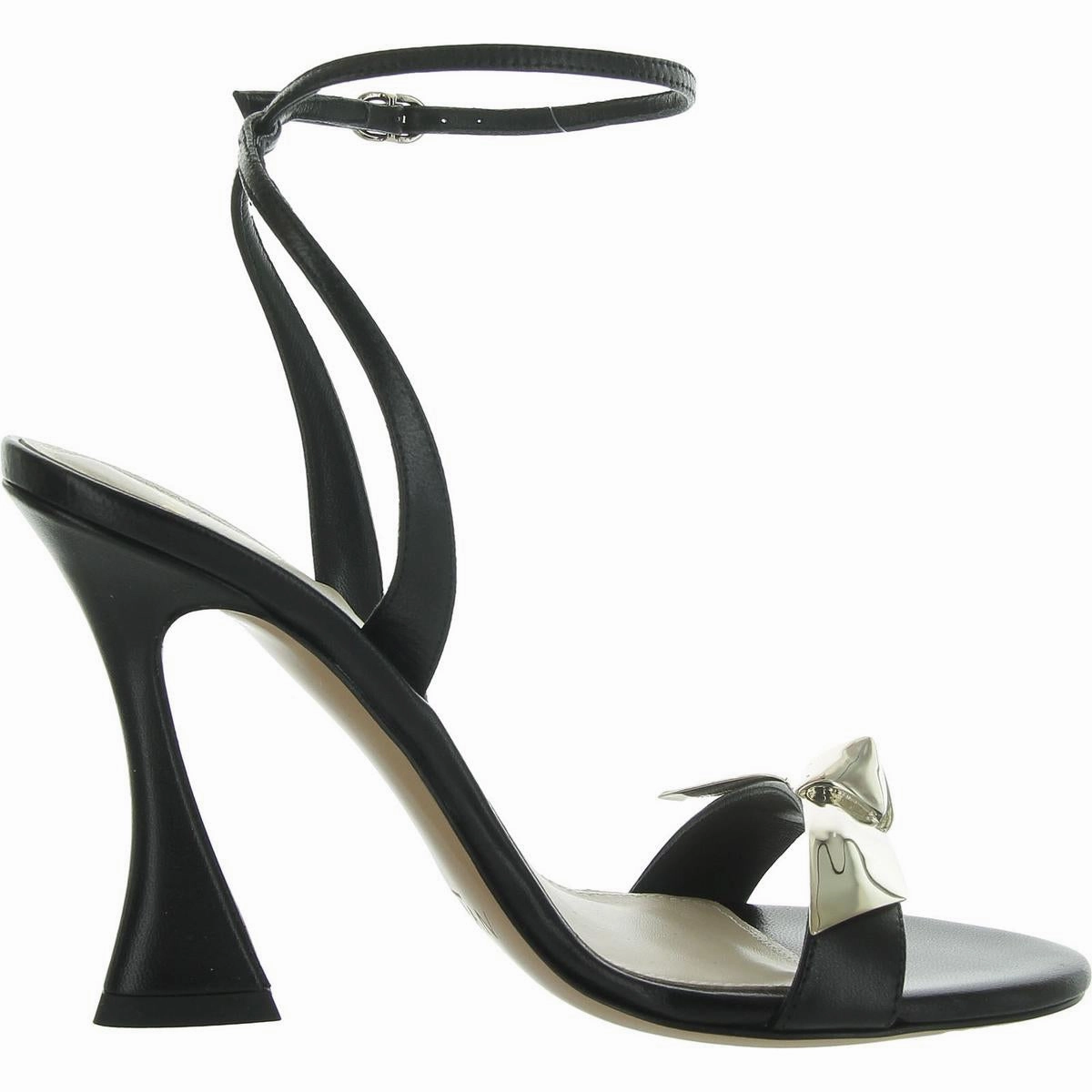 Clarita Womens Slip On Stiletto Ankle Strap