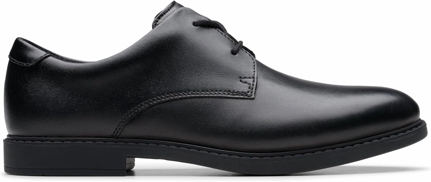 Clarks Boy's Derby Lace-up School Shoes
