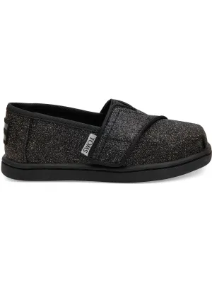 Classic Girls Slip On Glitter Loafers