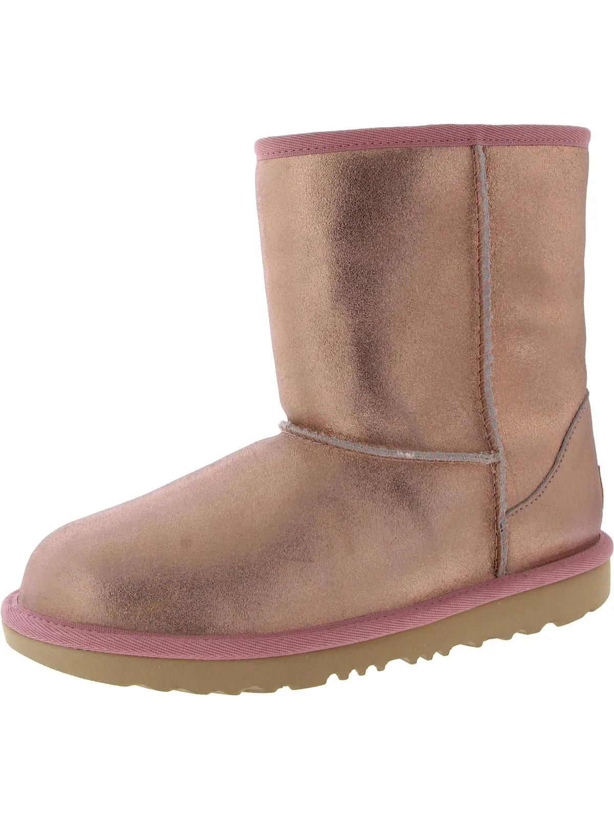 Classic ll Girls Big Kid Leather Winter & Snow Boots