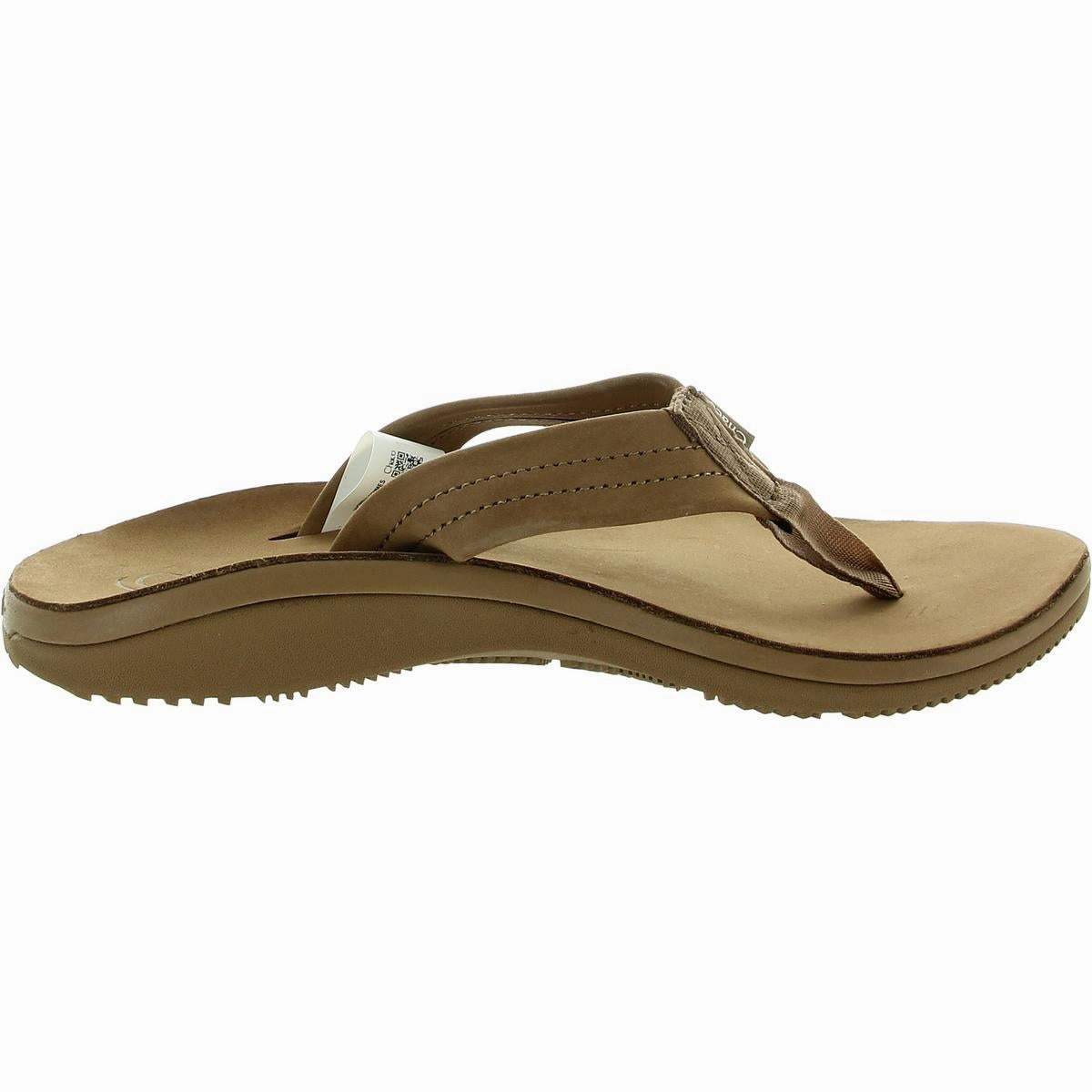 Classic Leather Flip Womens Solid Flip-Flops