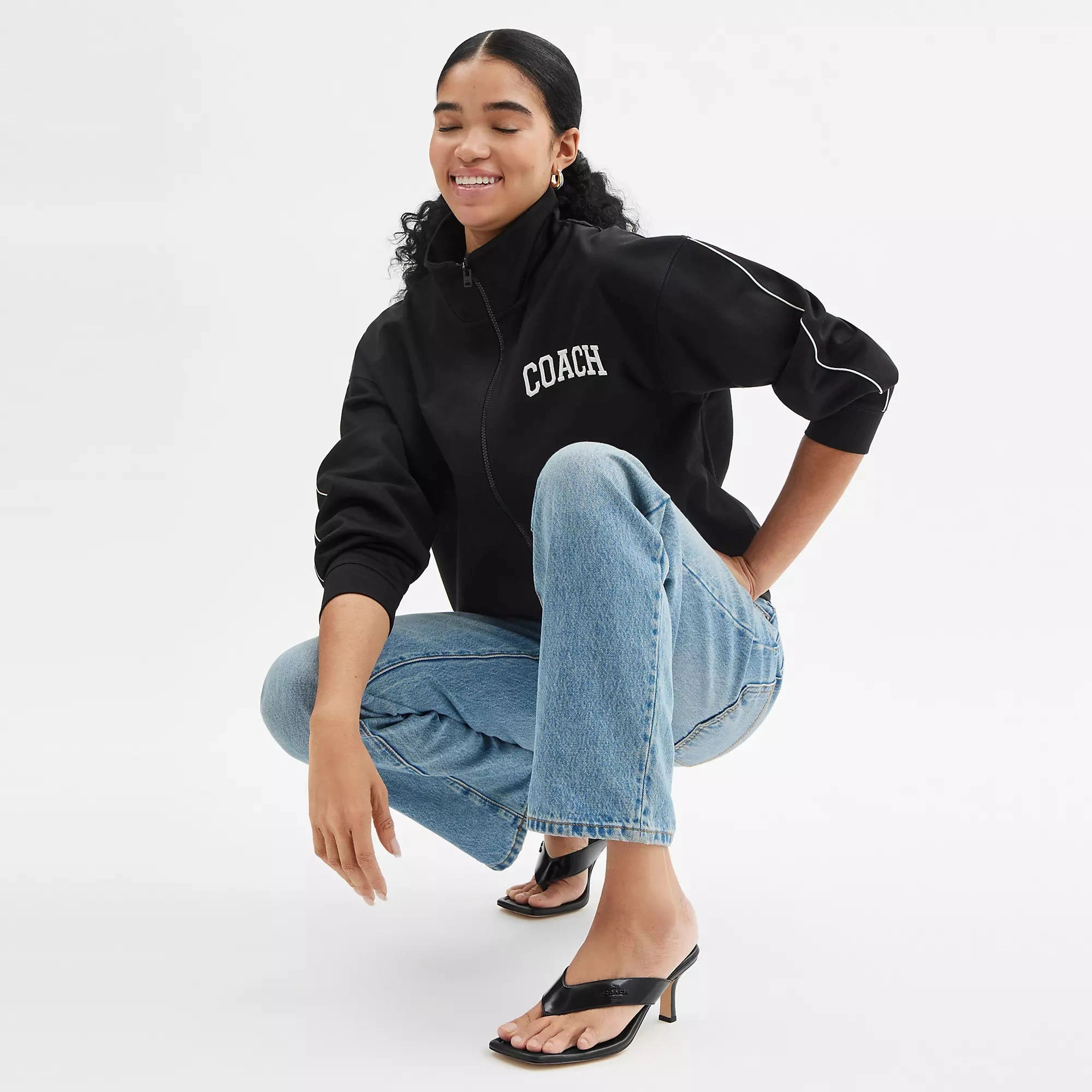Coach Outlet Thong Kitten Heel