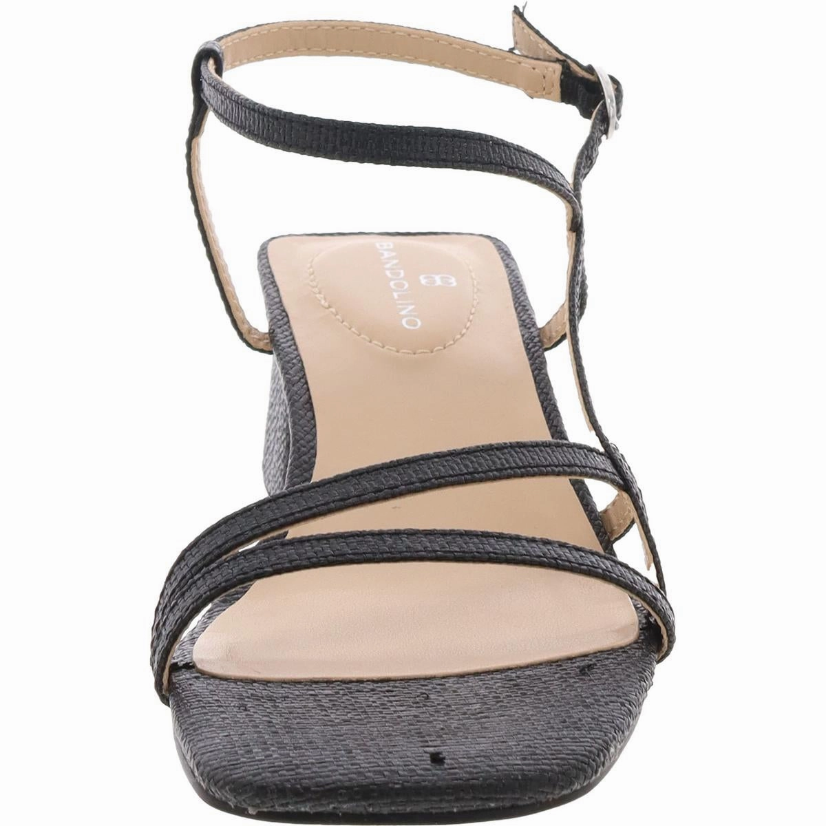 Colby 2 Womens Woven Square Toe Slingback Sandals