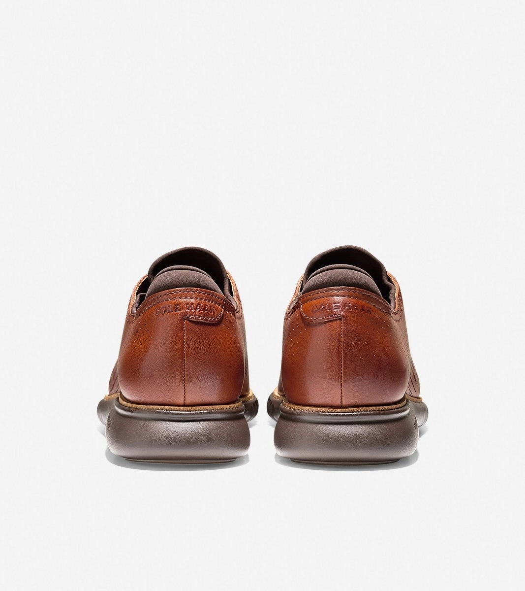 Cole Haan Men's 2.Zerogrand Lined Laser Wingtip C25351 - British Tan/Java