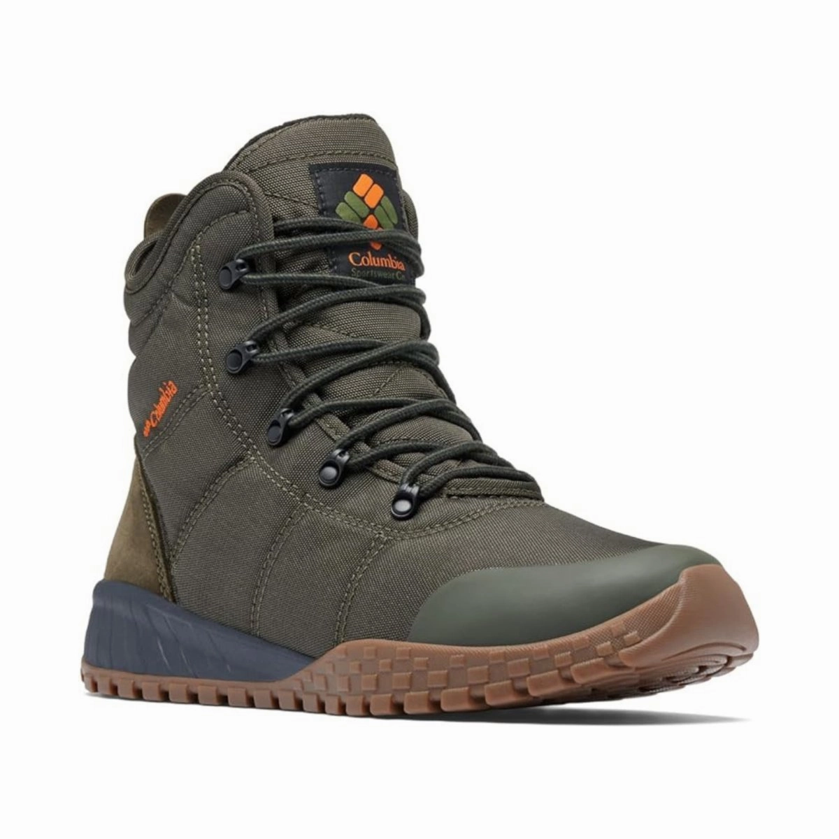 Columbia Men's Fairbanks Omni-Heat Deep Olive/Desert Sun Waterproof