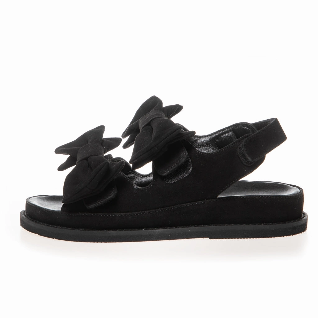 COME TO ME SUEDE - BLACK