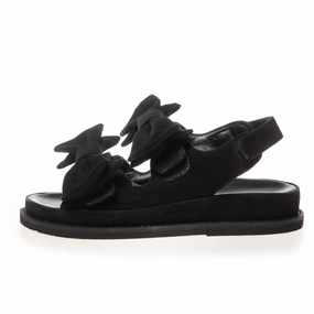 COME TO ME SUEDE - BLACK
