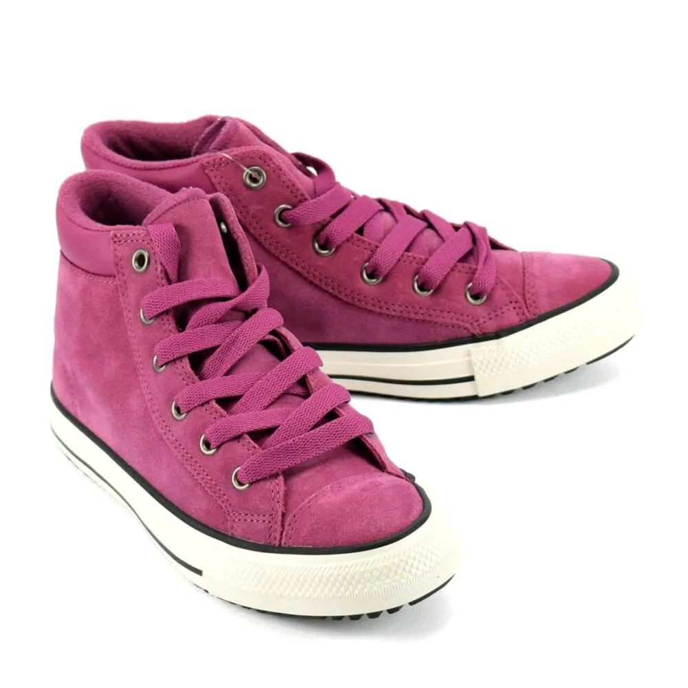 Converse Chuck Taylor All Star Kids' Lilac Suede High Top Sneakers