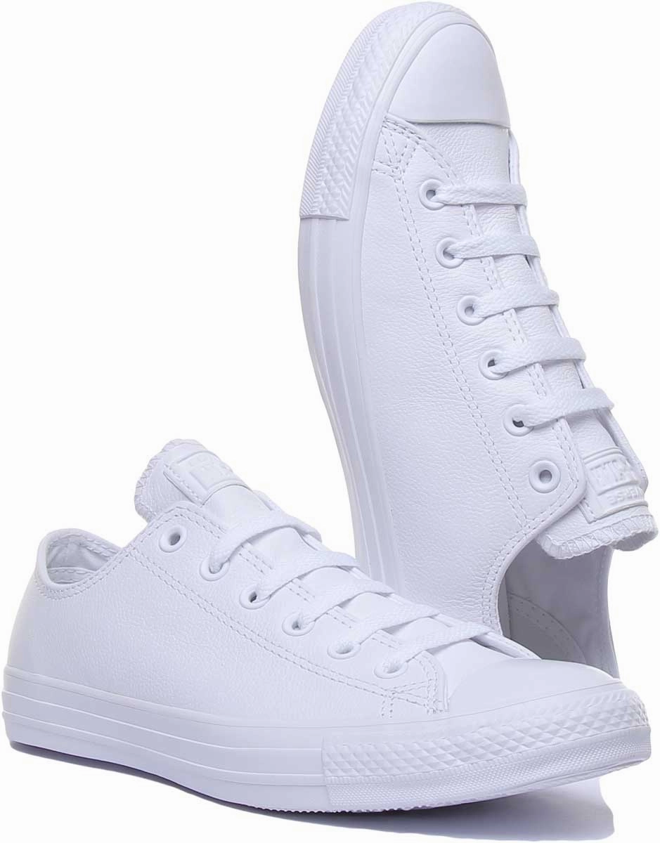 Converse 136823 CT Low Leather Trainer In White for Men Shoes Converse