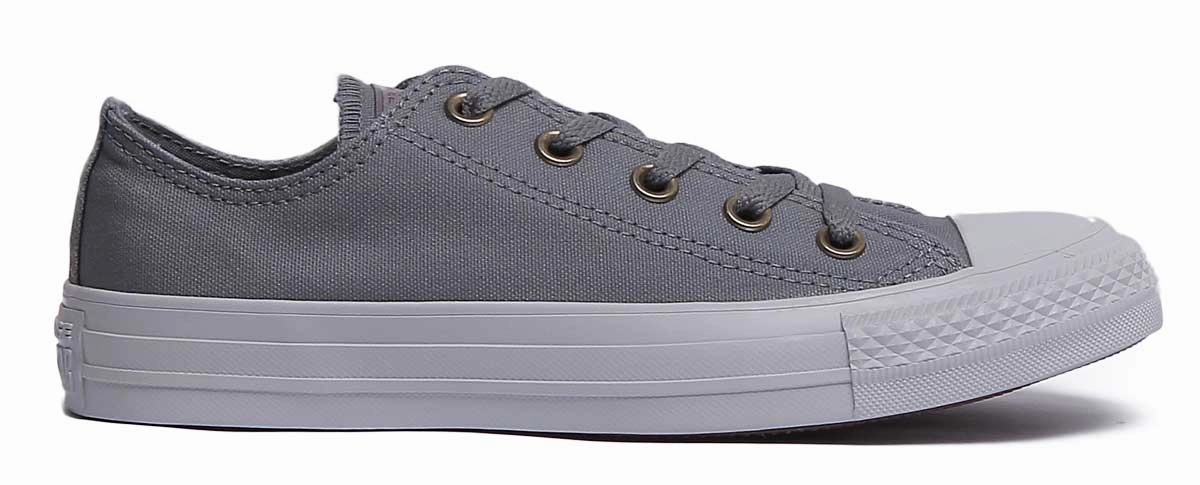 Converse 161487C CT All Star Low Trainer In Grey For Women Shoes Converse