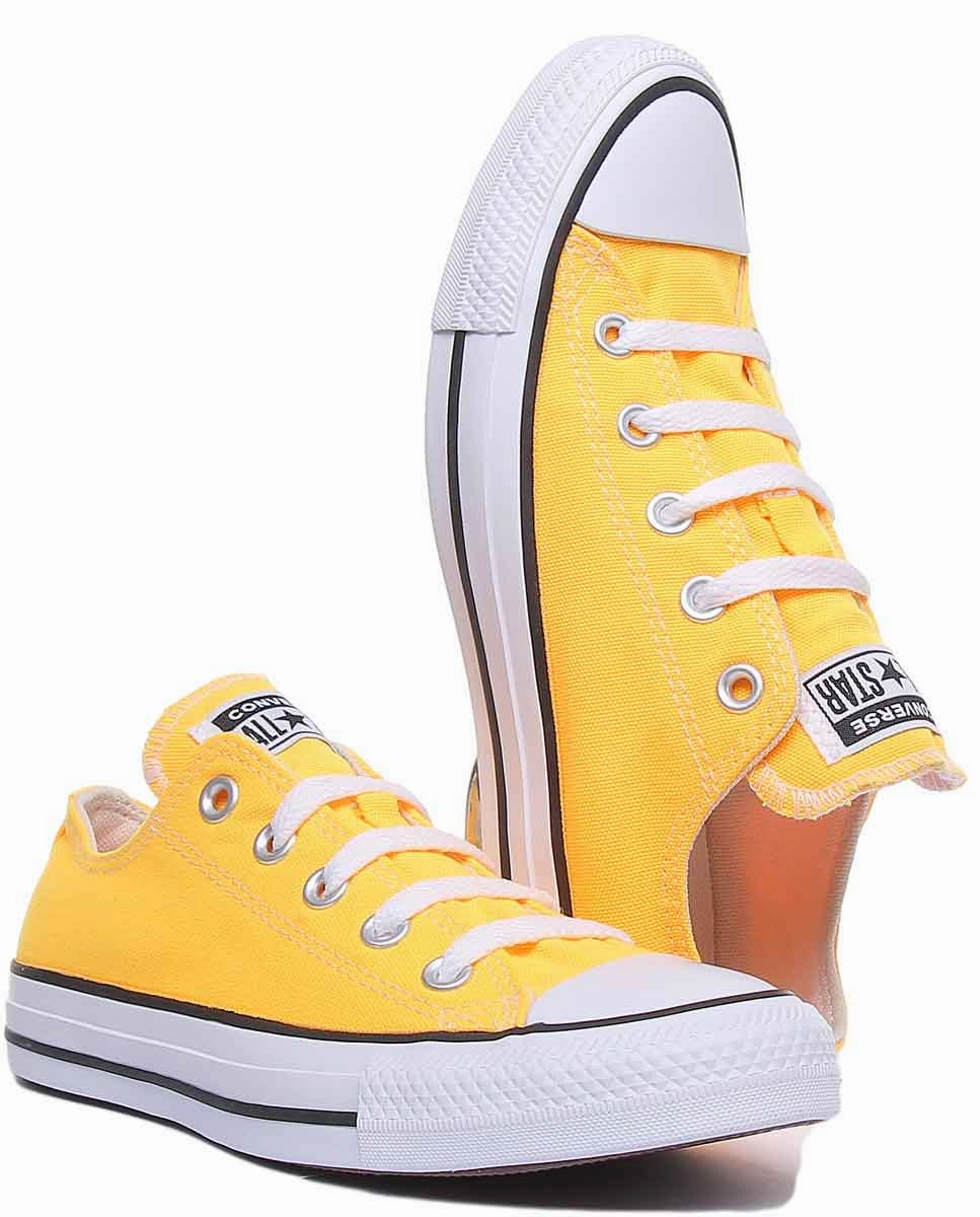 Converse 167235C CT All Star Low Trainer In Orange Shoes Converse