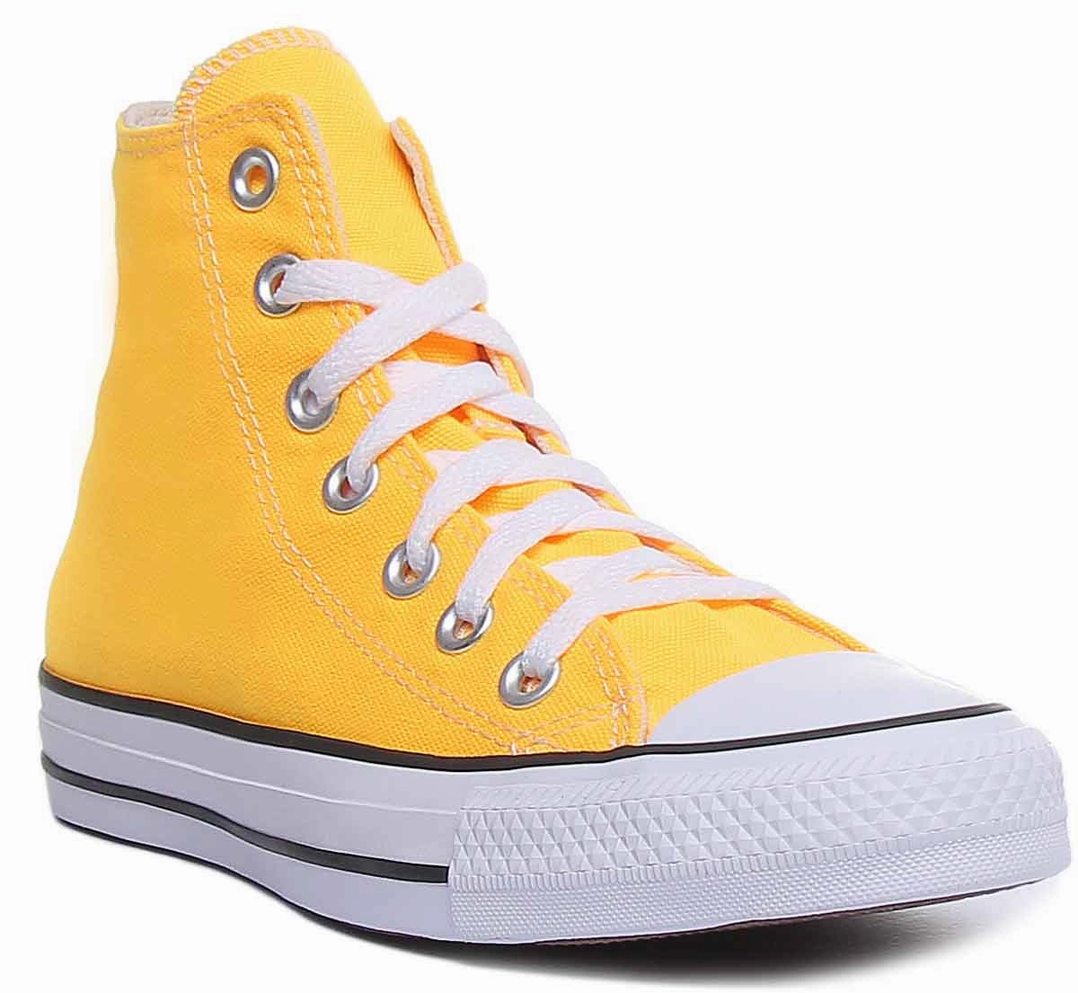 Converse 167236C CT All Star Hi Trainer In Orange For Women Shoes Converse