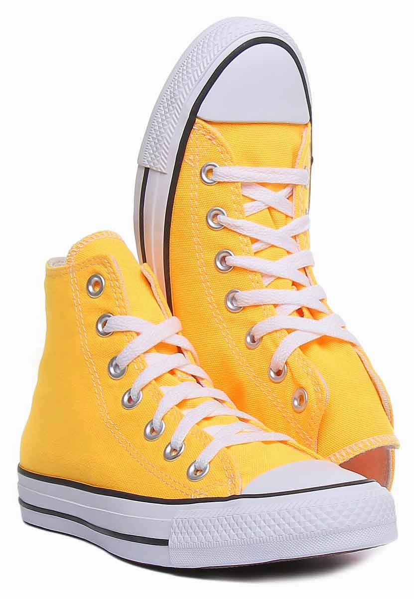 Converse 167236C CT All Star Hi Trainer In Orange For Women Shoes Converse
