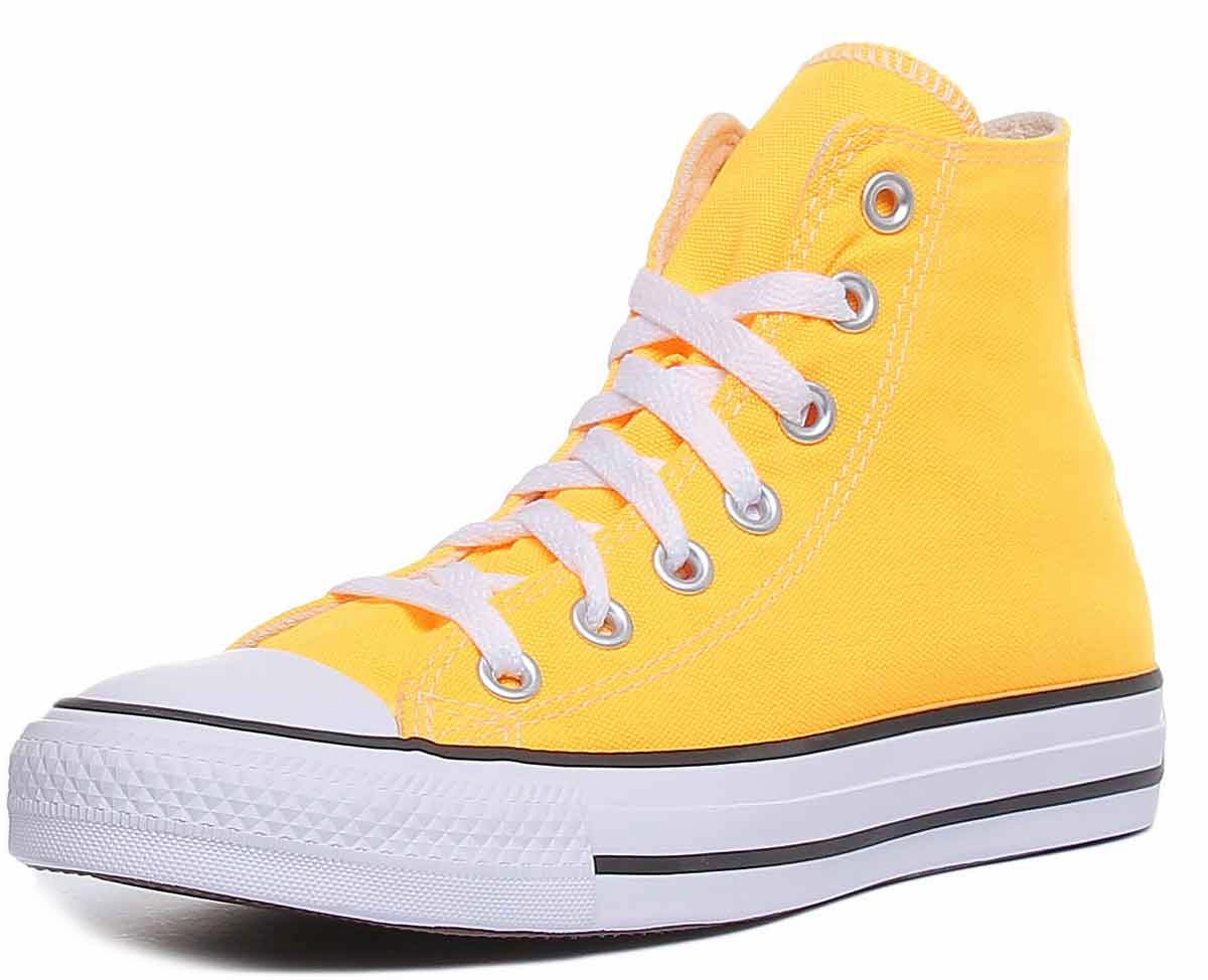 Converse 167236C CT All Star Hi Trainer In Orange For Women Shoes Converse