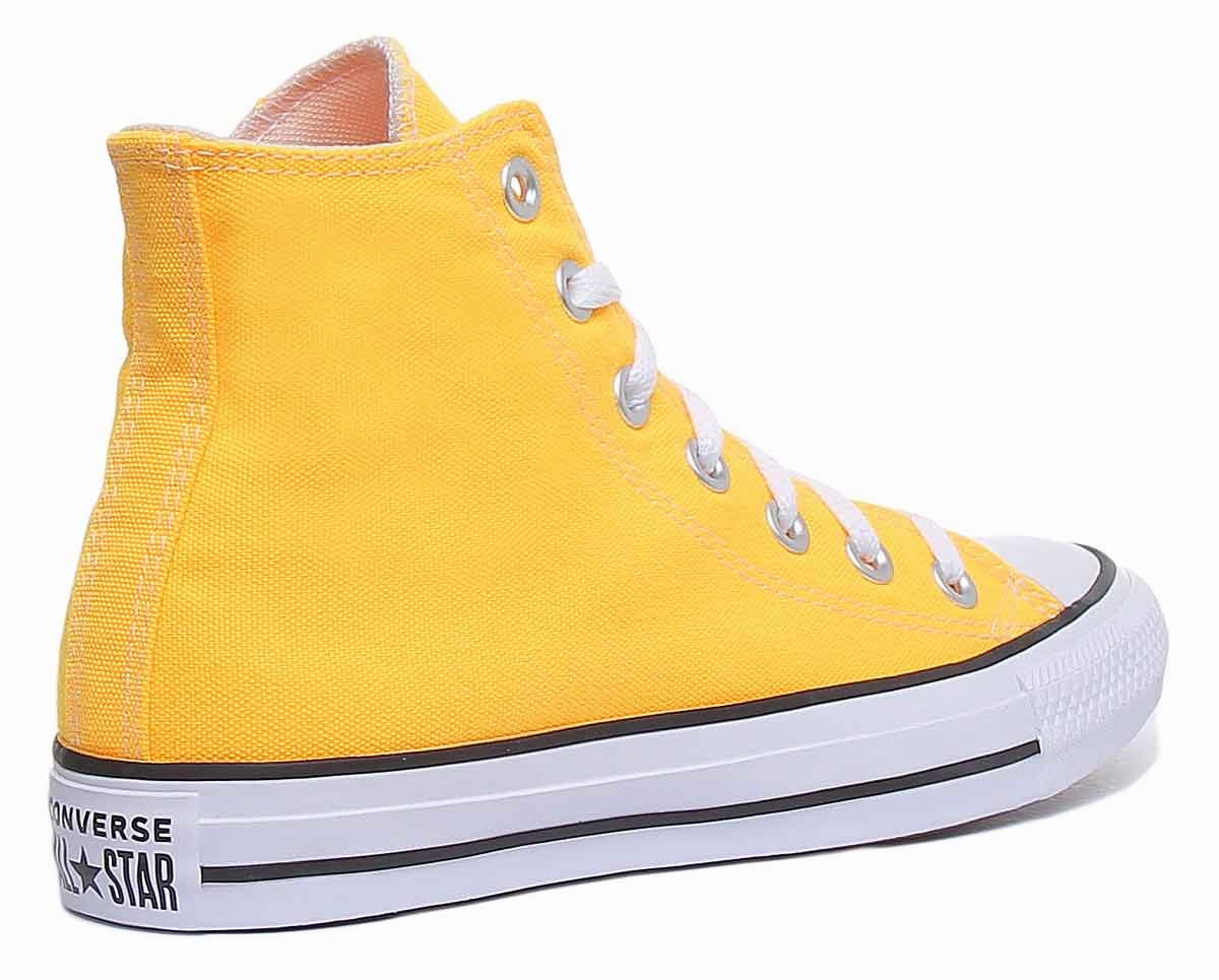 Converse 167236C CT All Star Hi Trainer In Orange For Women Shoes Converse