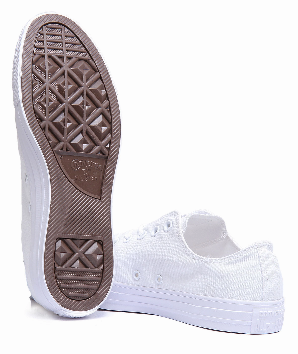 Converse 1U647 CT All Star Low Trainers In White Mono For Men Shoes Converse