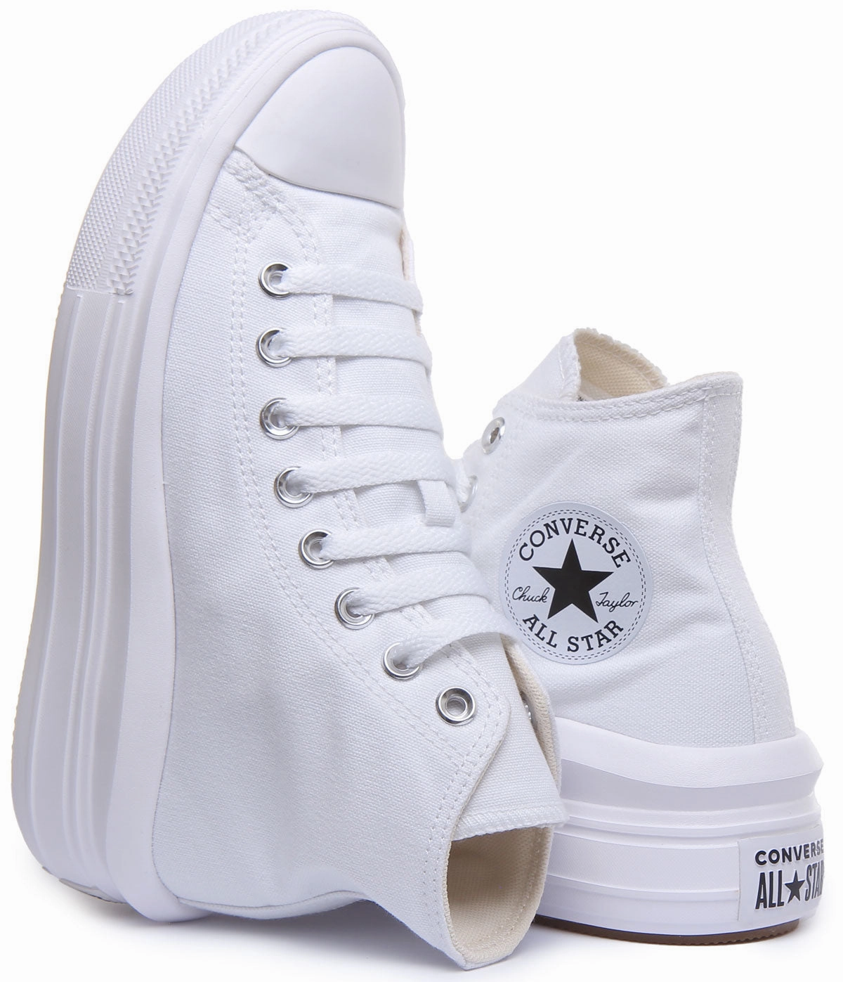 Converse 568498C CT All Star Hi Trainer In White Black For Women Shoes Converse
