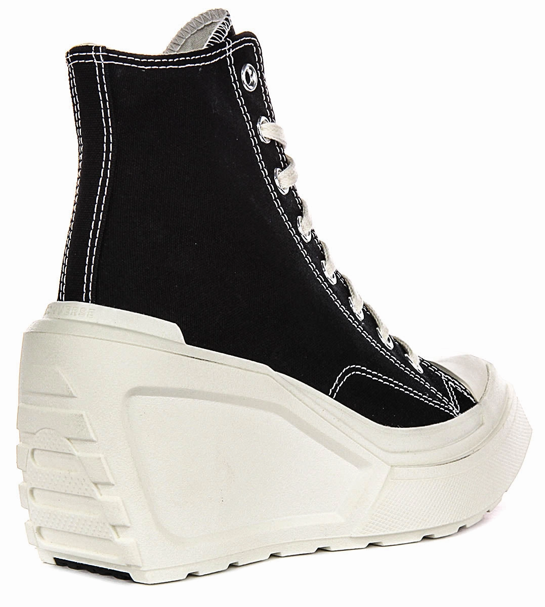 Converse A06478C De Luxe Wedge In Black White For Women Shoes Converse
