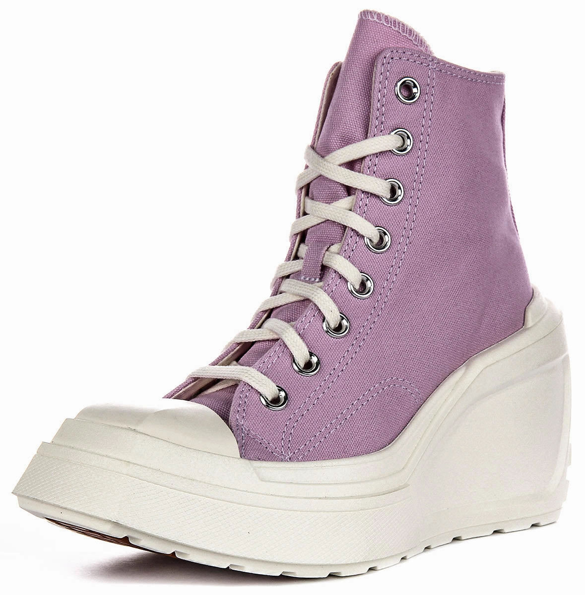 Converse A07584C De Luxe Wedge In Pink White For Women Shoes Converse