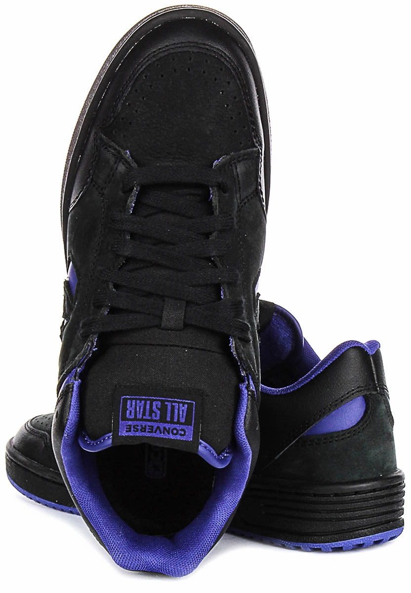 Converse A11105C Weapon Low In Black Purple Shoes Converse